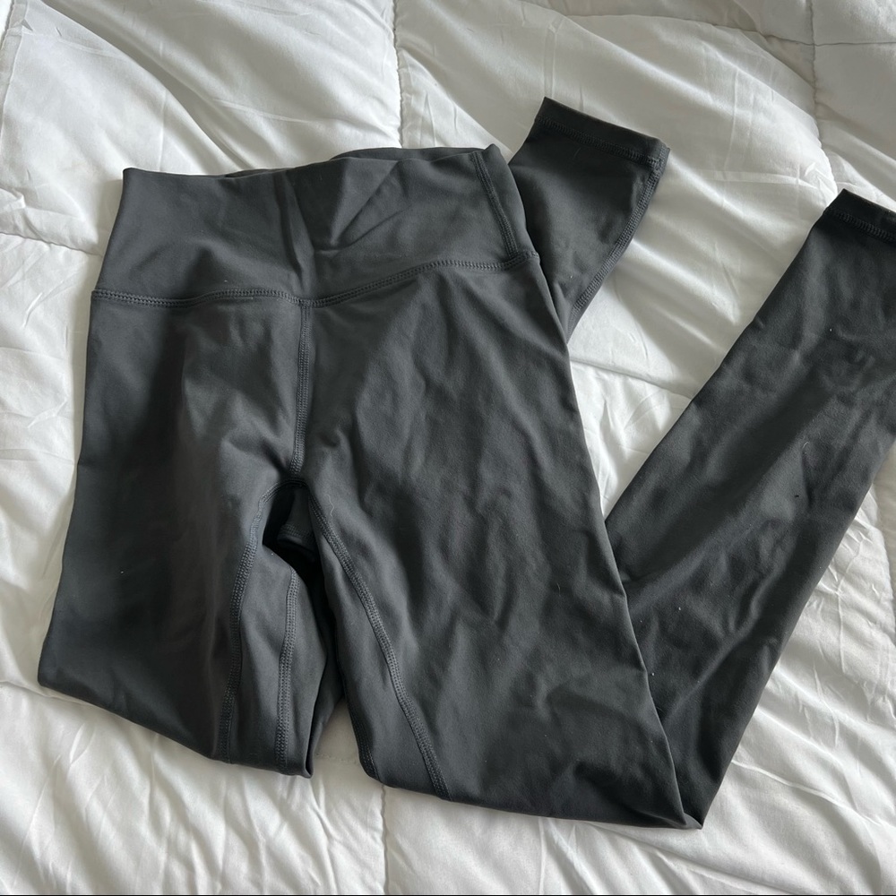 Til You Collapse Grey Leggings